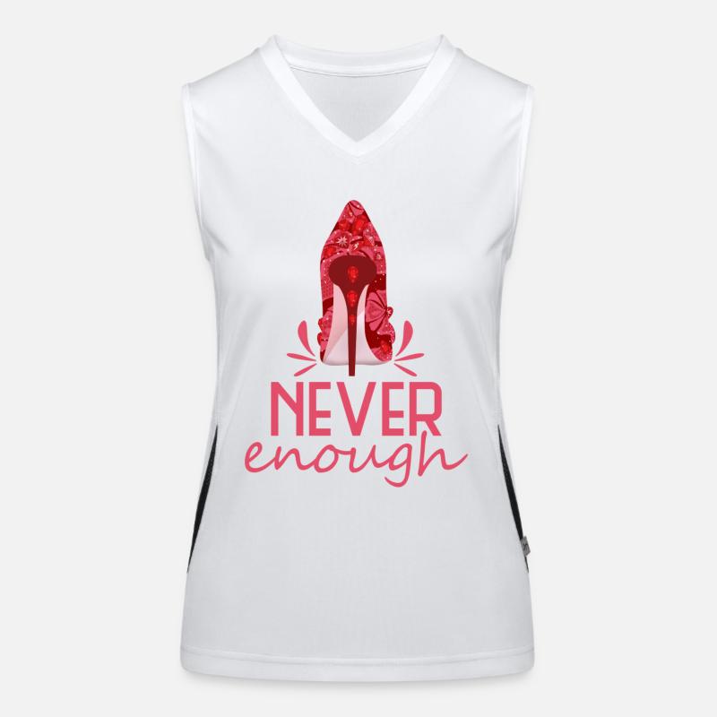 never enough Highheel Funktionelles Kontrast-Tank Top für Frauen