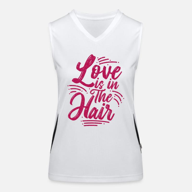 Frisör Funktionelles Kontrast-Tank Top für Frauen