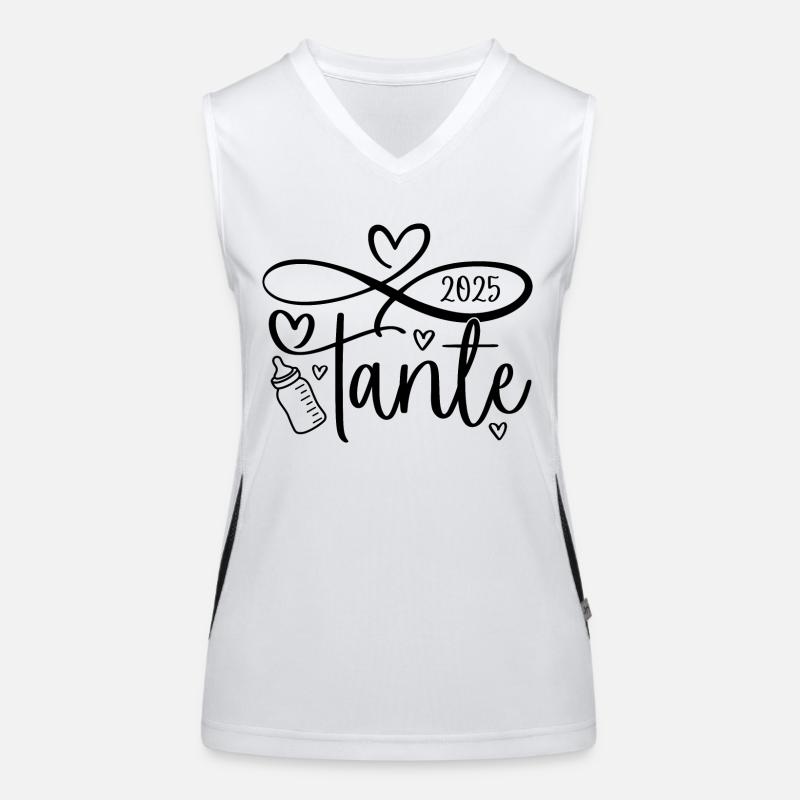 Tante 2025 Funktionelles Kontrast-Tank Top für Frauen