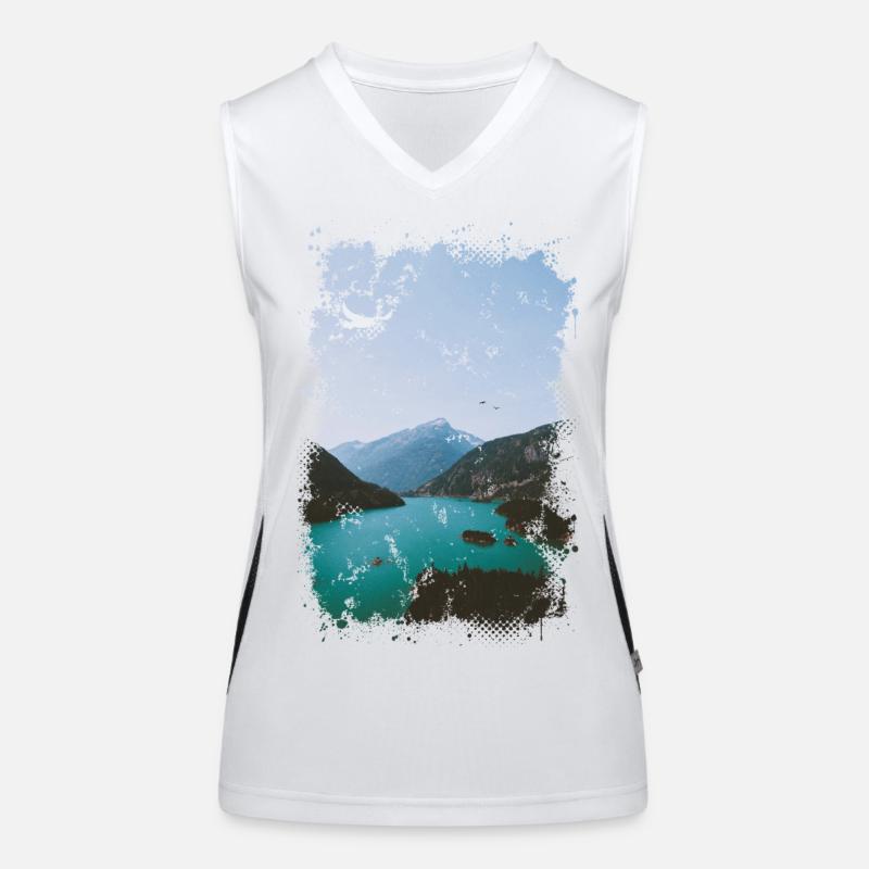 Lake Women's Functional Contrast Tank Top