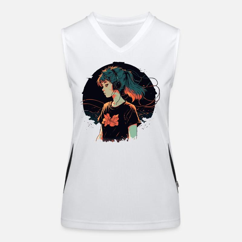 Mädchen Funktionelles Kontrast-Tank Top für Frauen
