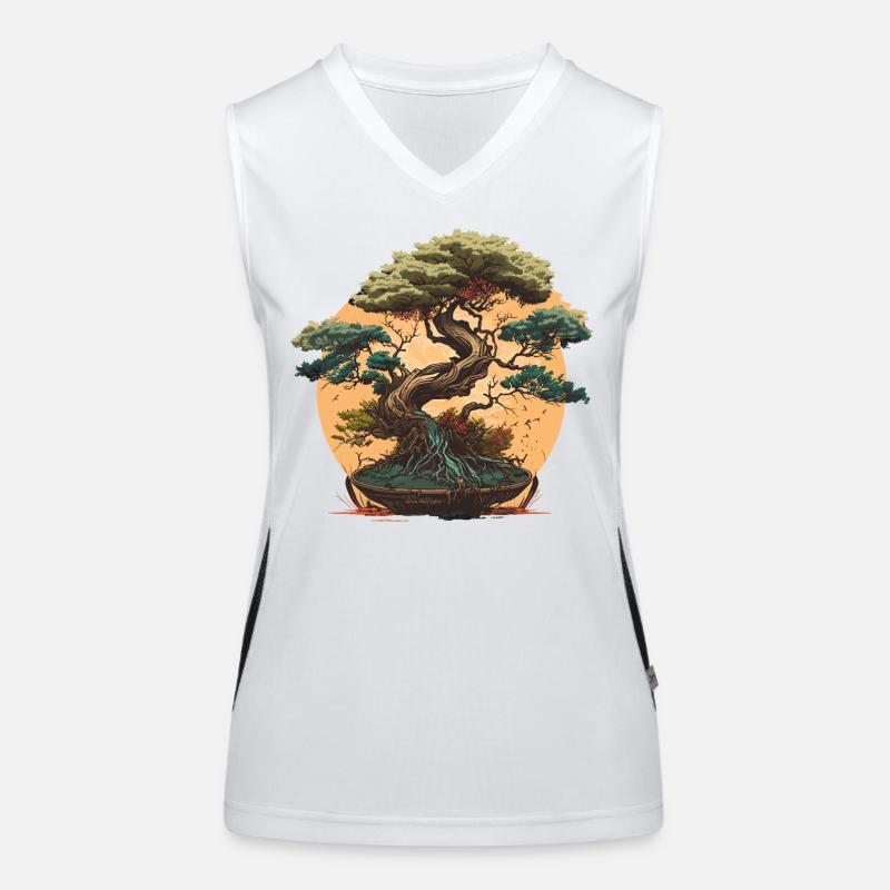 Superbe arbre nain Débardeur respirant contrasté Femme