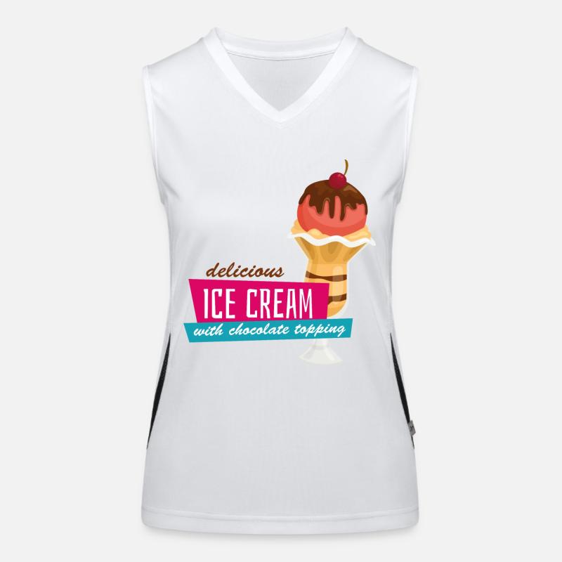 Sommer Funktionelles Kontrast-Tank Top für Frauen