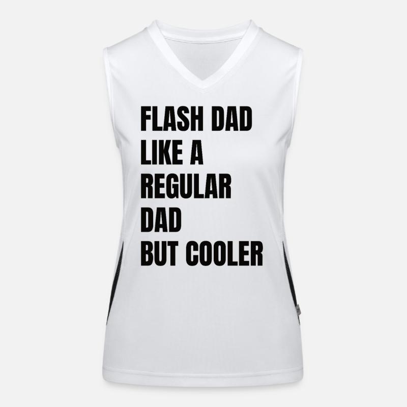 Bouldering Flash Papa Boulderer Funktionelles Kontrast-Tank Top für Frauen