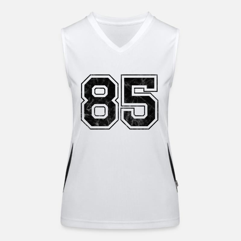 Numéro 85 Débardeur respirant contrasté Femme