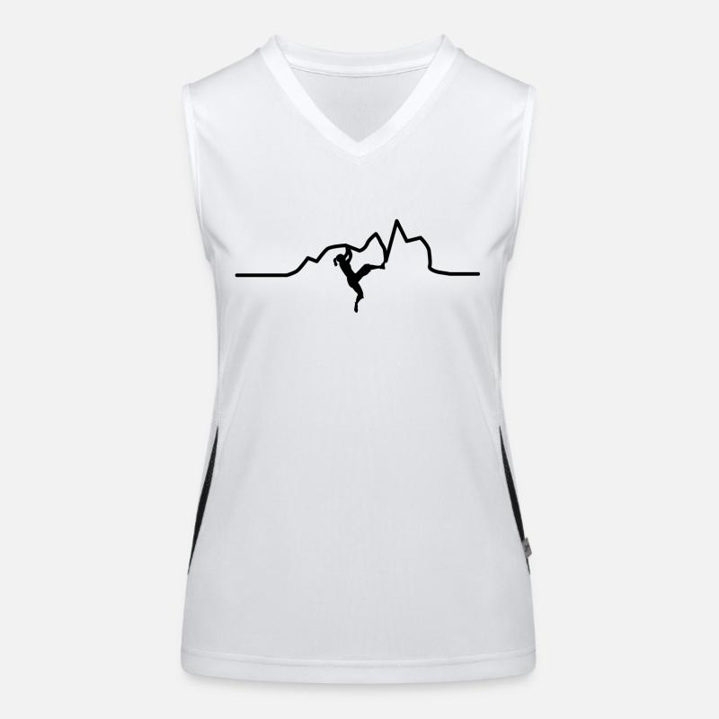 Bloc Débardeur respirant contrasté Femme