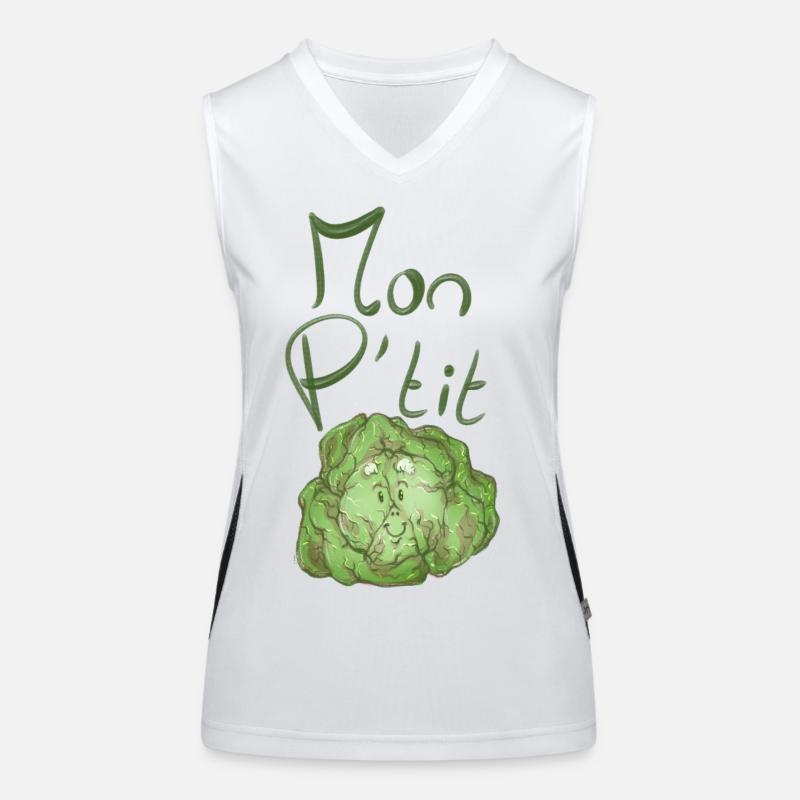 mon petit chou Débardeur respirant contrasté Femme