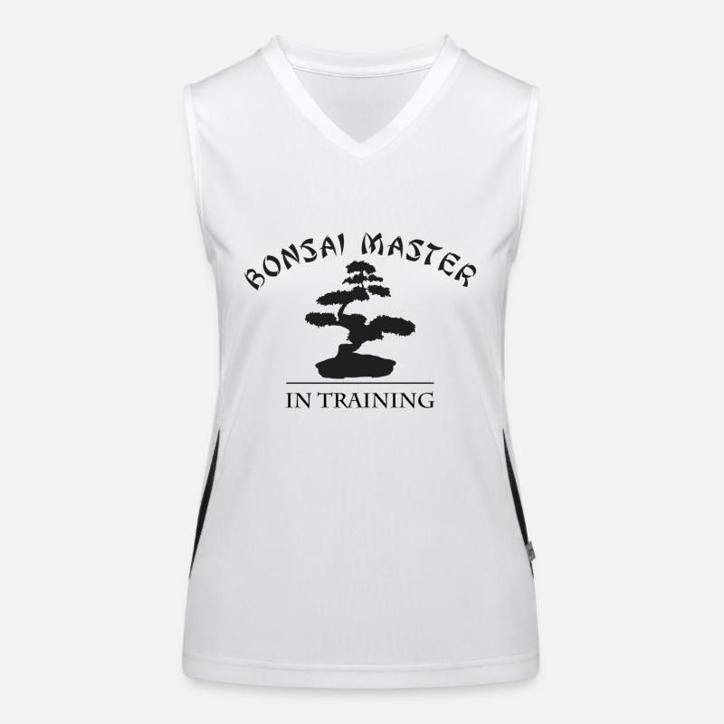 Bonsai master in training Women's Functional Contrast Tank Top