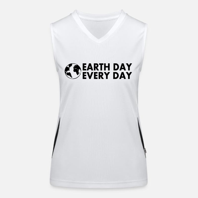 Earth day every day Débardeur respirant contrasté Femme