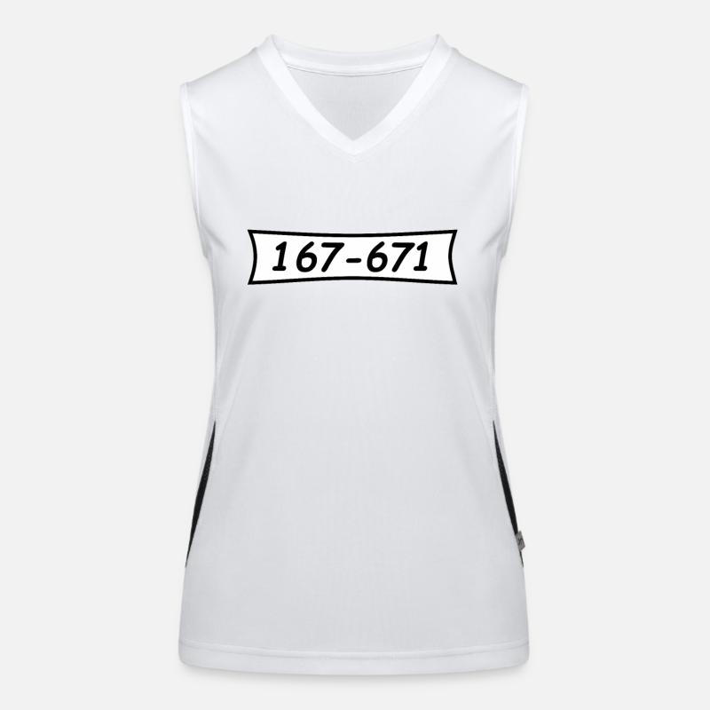 Panzerknacker Nummer 167 671 Funktionelles Kontrast-Tank Top für Frauen