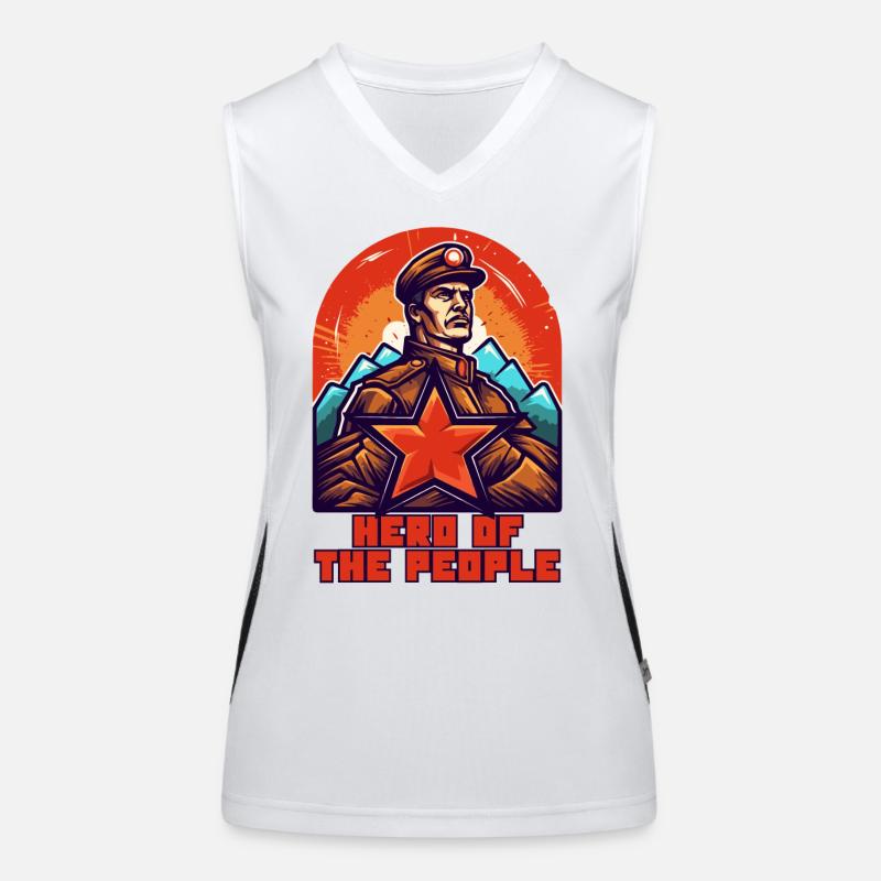 Le héros du peuple Débardeur respirant contrasté Femme