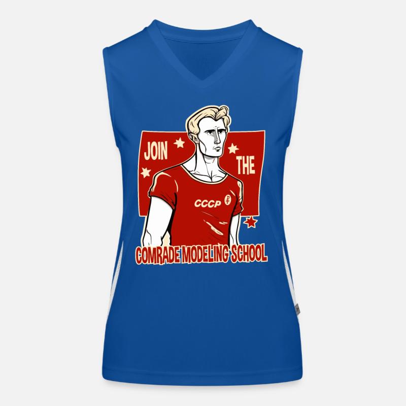 Join the Communist Comrade-Model School Women's Functional Contrast Tank Top