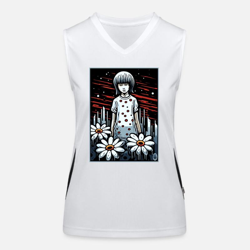 Severe melancholy or insomnia Women's Functional Contrast Tank Top