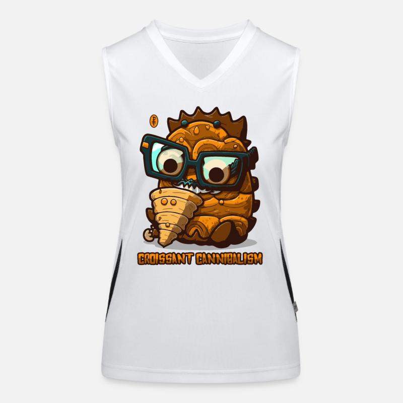 Cannibalisme croissant Débardeur respirant contrasté Femme