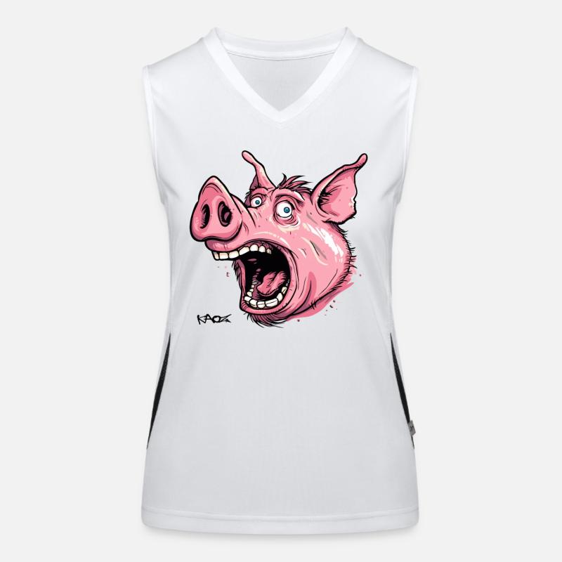 Shocked Pig Women's Functional Contrast Tank Top