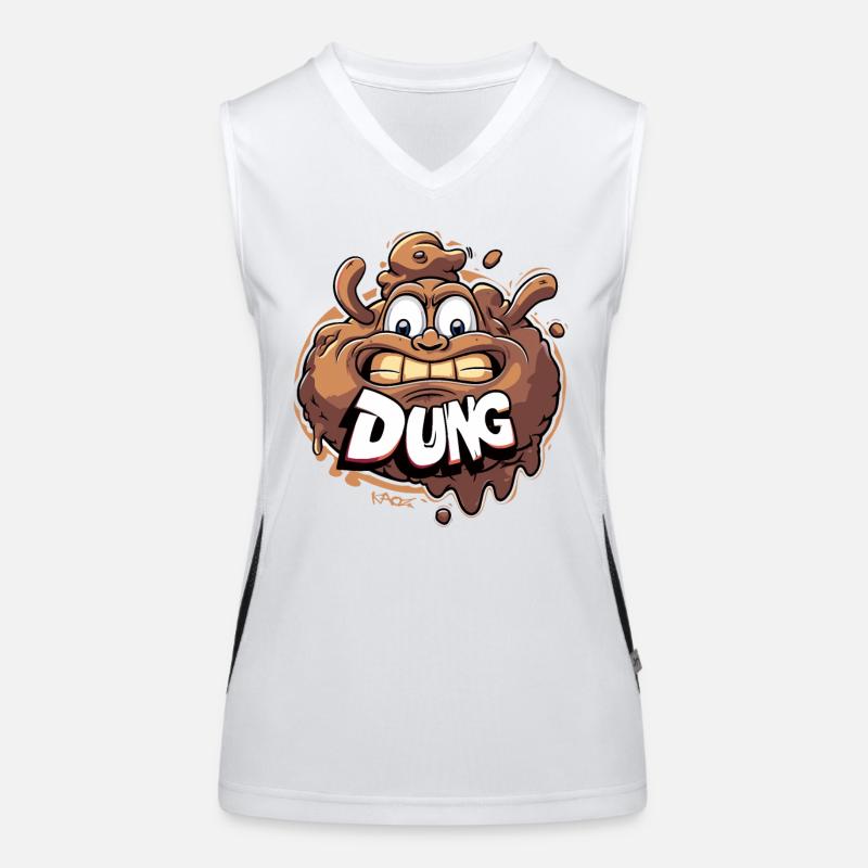 Der Mist Funktionelles Kontrast-Tank Top für Frauen