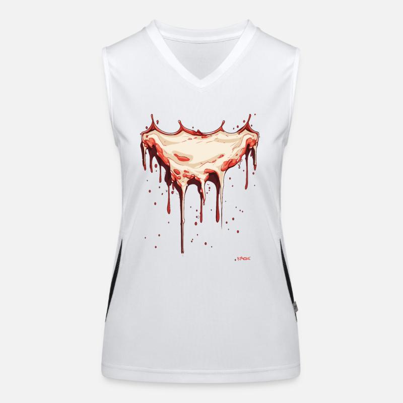Schmelzen Funktionelles Kontrast-Tank Top für Frauen