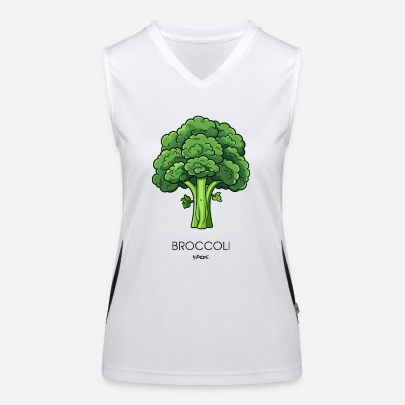 Brocoli facile Débardeur respirant contrasté Femme