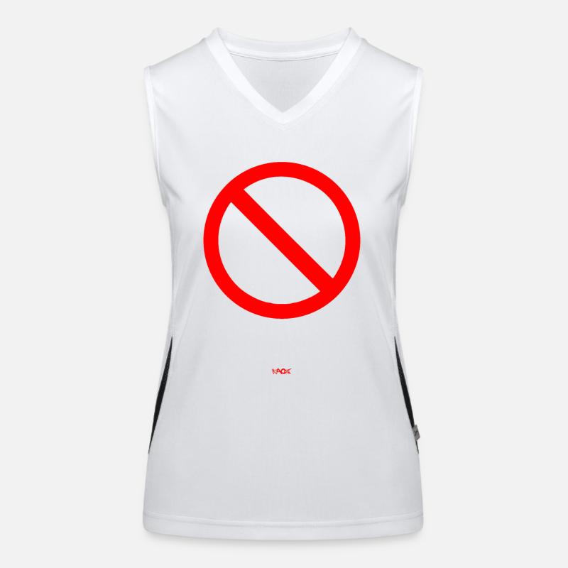 Verboten Funktionelles Kontrast-Tank Top für Frauen