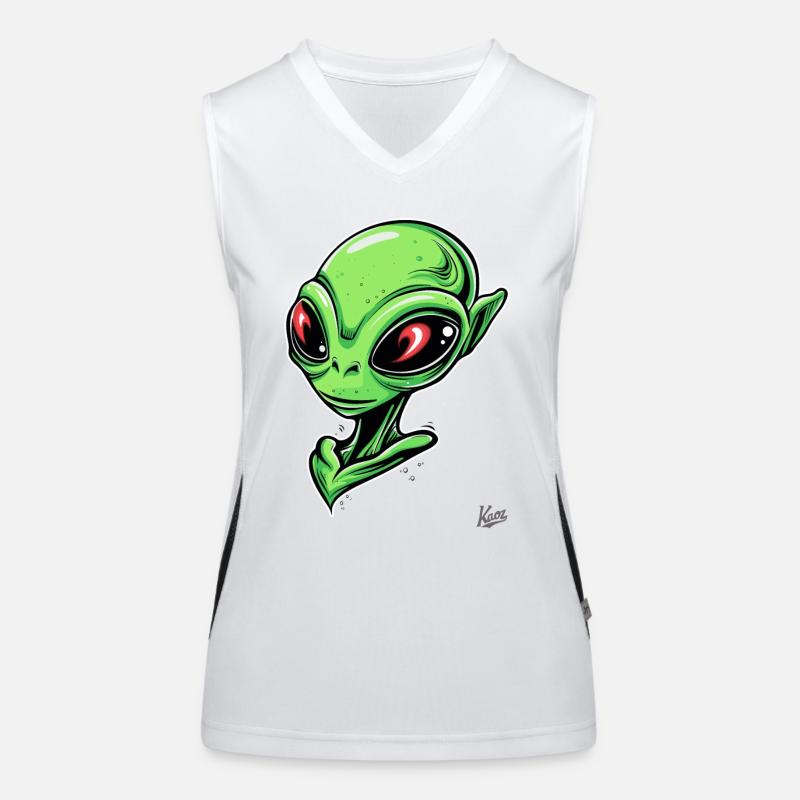 Super Chic Alien Débardeur respirant contrasté Femme