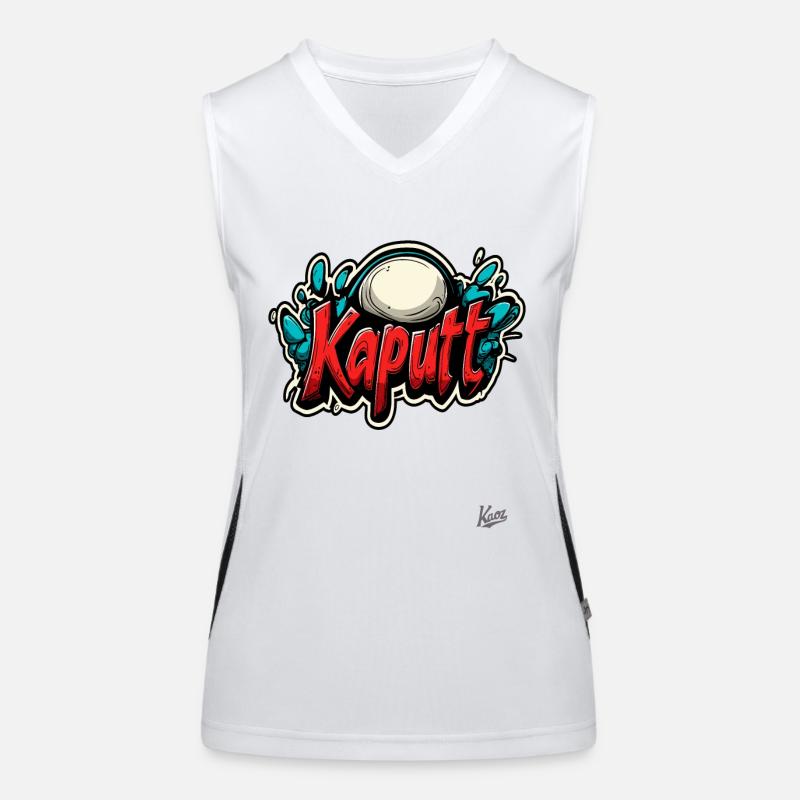 Broken : Chefs-d’œuvre de destruction Débardeur respirant contrasté Femme