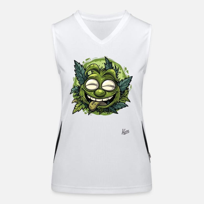 Der immer berauschte Wald-Goblin Funktionelles Kontrast-Tank Top für Frauen