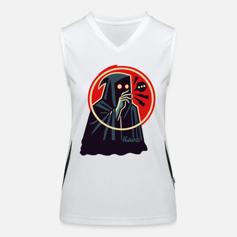 Mysterious Magician – Dark Wizardry Women's Functional Contrast Tank Top