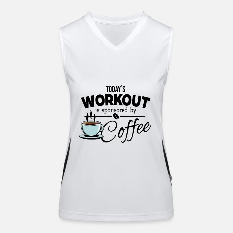 Coffee Bean - Todays Workout Women's Functional Contrast Tank Top