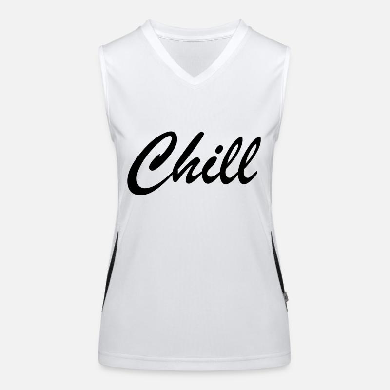Chill doch Funktionelles Kontrast-Tank Top für Frauen