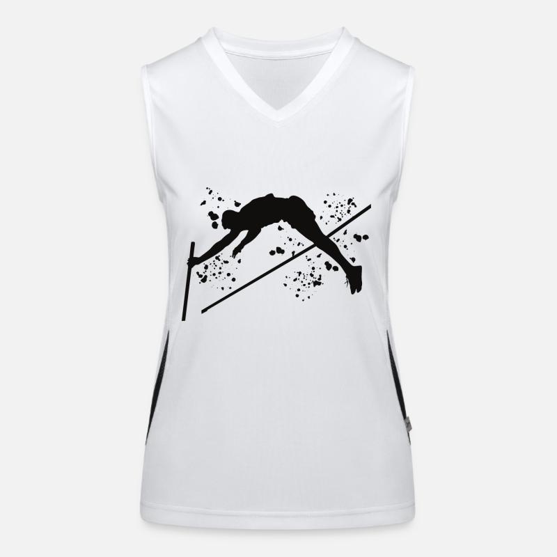 Pole Vaulter Kids Pole Vault Women's Functional Contrast Tank Top