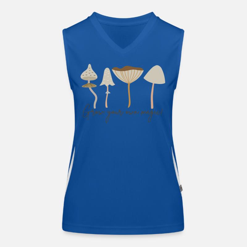 Züchte deine eigene Magie! Pastell-Pilze Ruhe Funktionelles Kontrast-Tank Top für Frauen