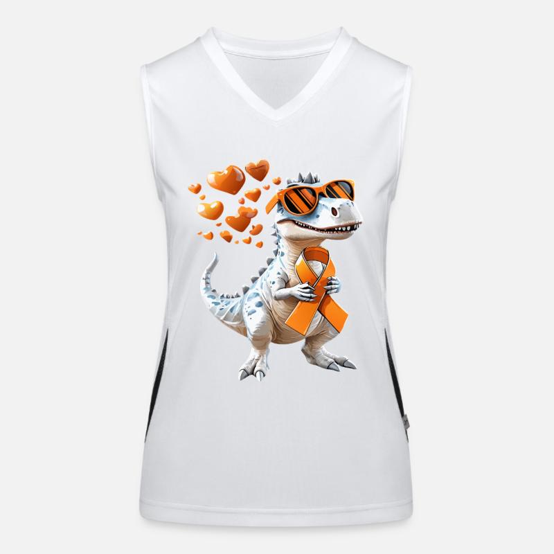 Multiple Sklerose Bewusstsein Unterstützung Funktionelles Kontrast-Tank Top für Frauen