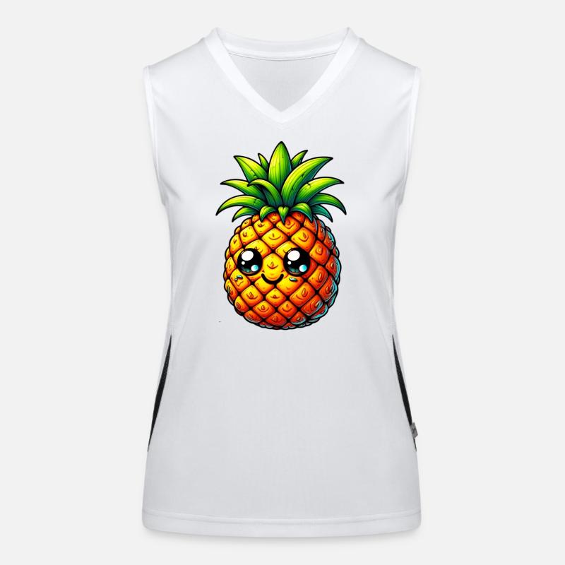 Pineapple Women's Functional Contrast Tank Top