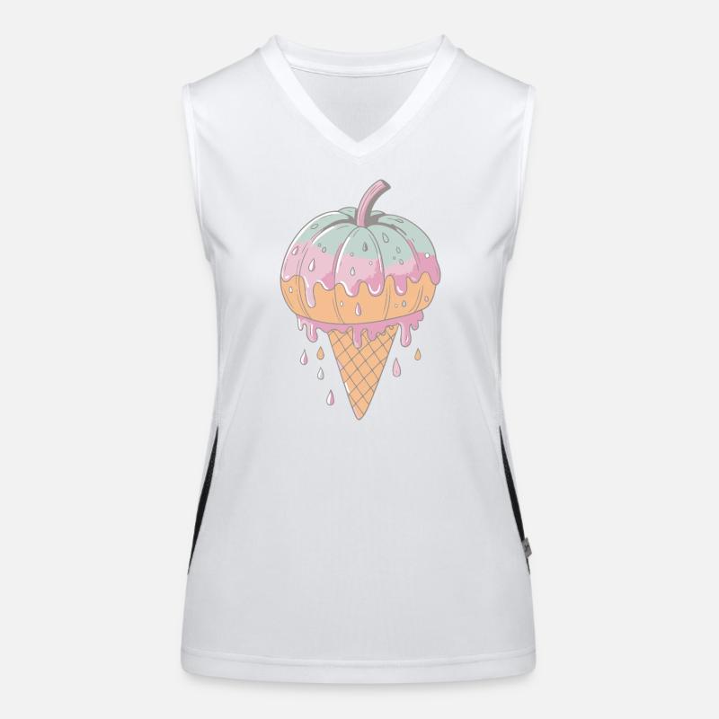 Cornet Pastel Drips Délicats Débardeur respirant contrasté Femme