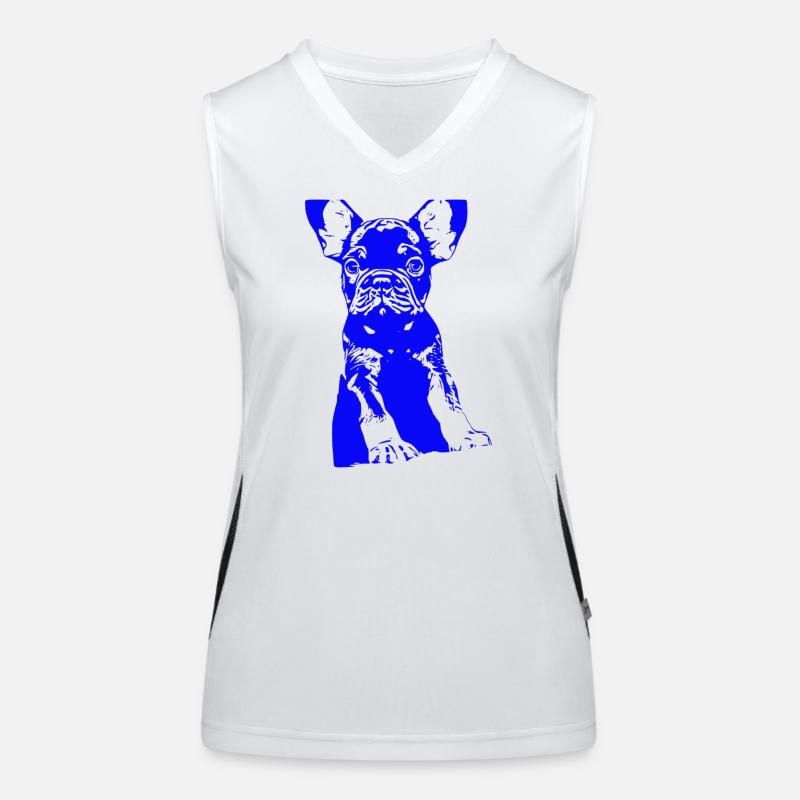 Bouledogue Débardeur respirant contrasté Femme
