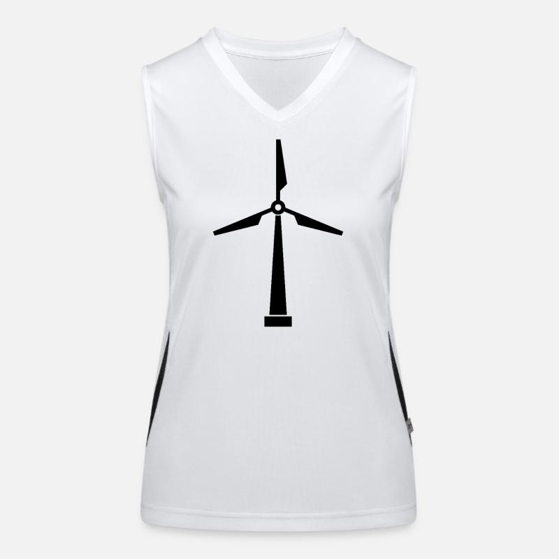 Éolienne Débardeur respirant contrasté Femme