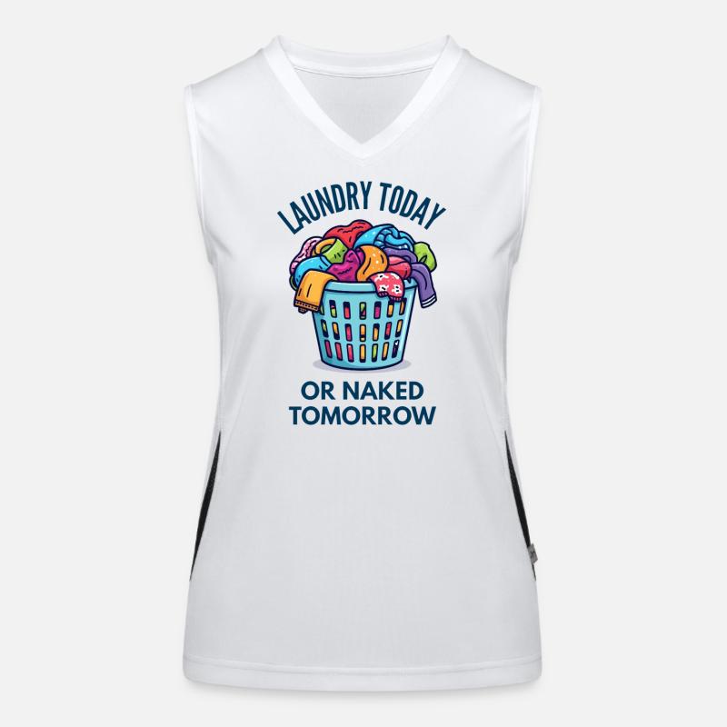 Funny Quotes Women's Functional Contrast Tank Top
