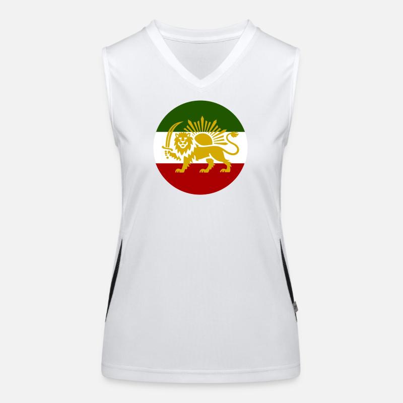 Freies Iran Funktionelles Kontrast-Tank Top für Frauen