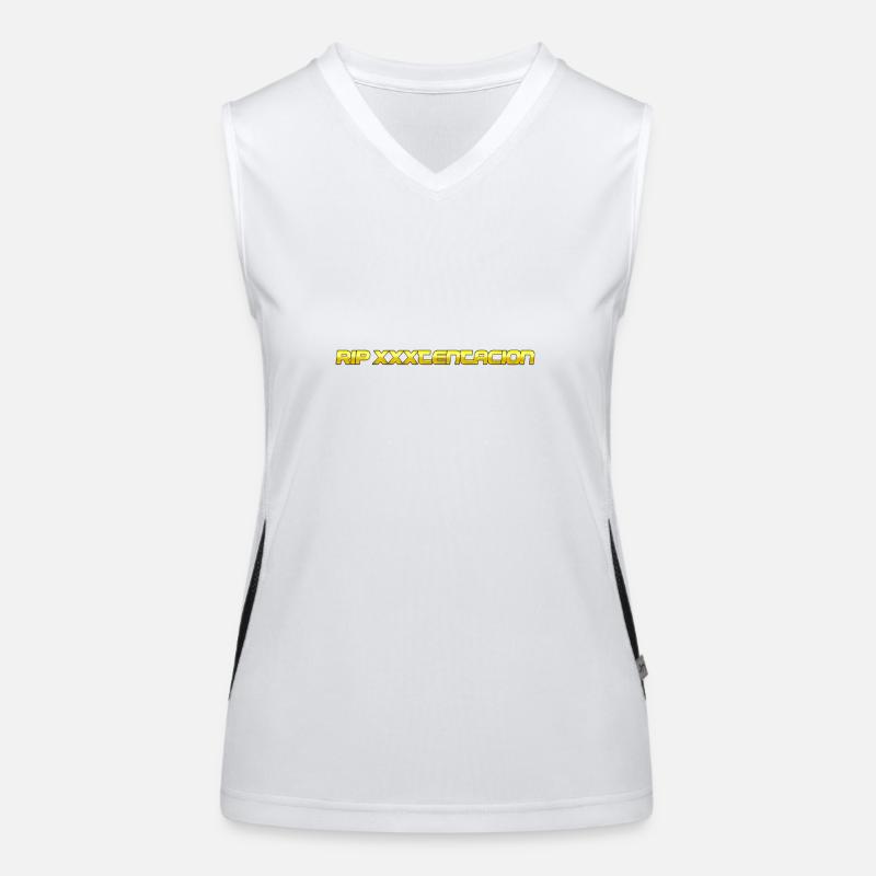 RIP XXXTentacion Funktionelles Kontrast-Tank Top für Frauen