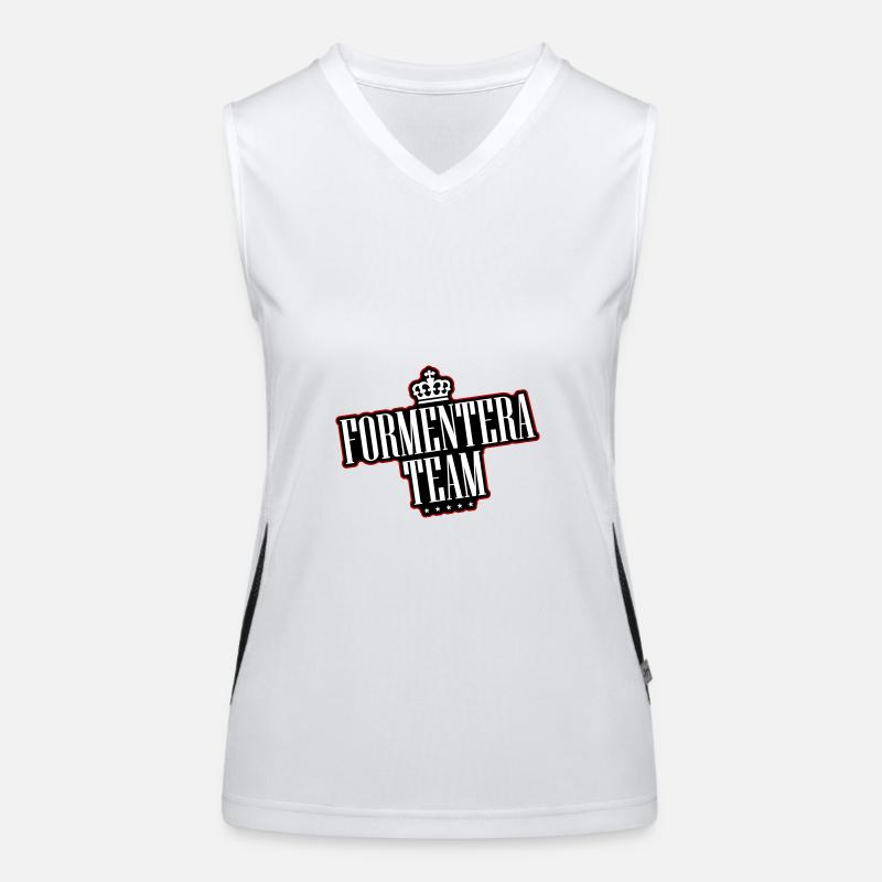 Formentera Team Funktionelles Kontrast-Tank Top für Frauen