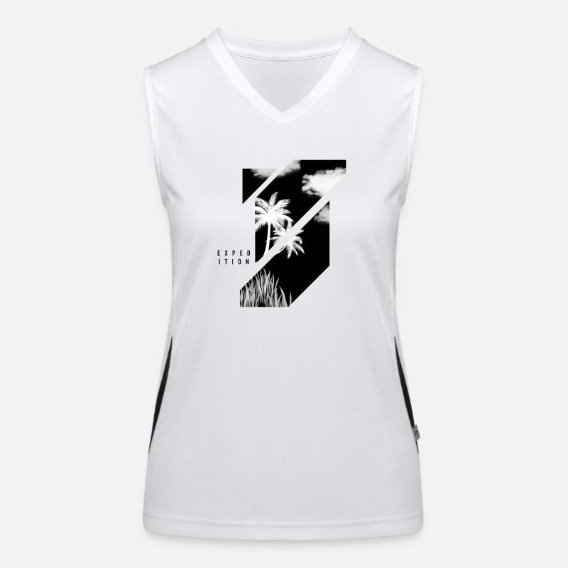 Expedition Funktionelles Kontrast-Tank Top für Frauen