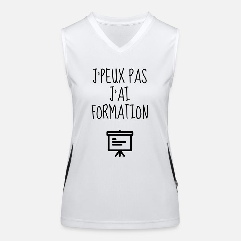 Trainer Training Instructor Ausbildung Formateur Women's Functional Contrast Tank Top