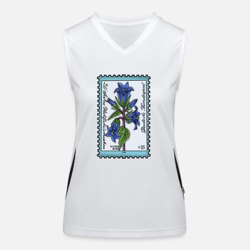 Campanule Débardeur respirant contrasté Femme