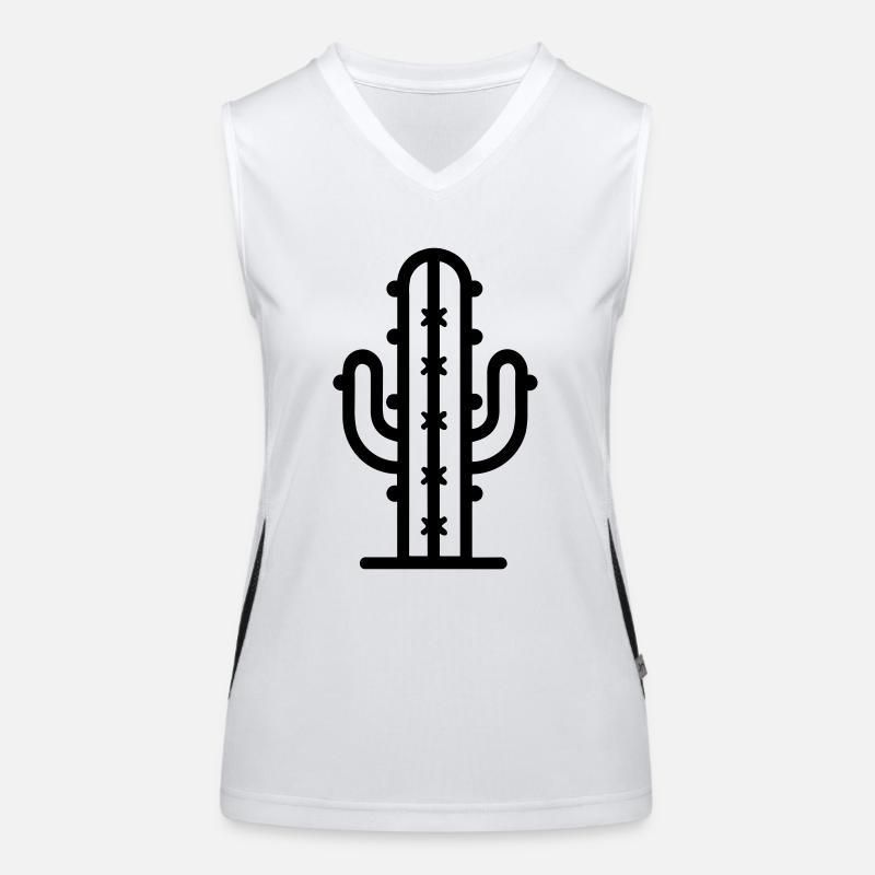 Cactus Débardeur respirant contrasté Femme