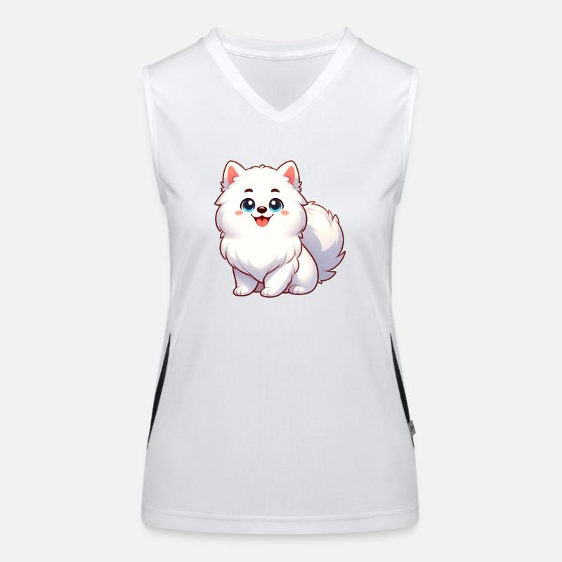 spitz 4 Débardeur respirant contrasté Femme