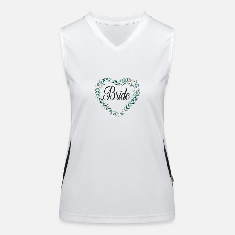 flora__bride Women's Functional Contrast Tank Top