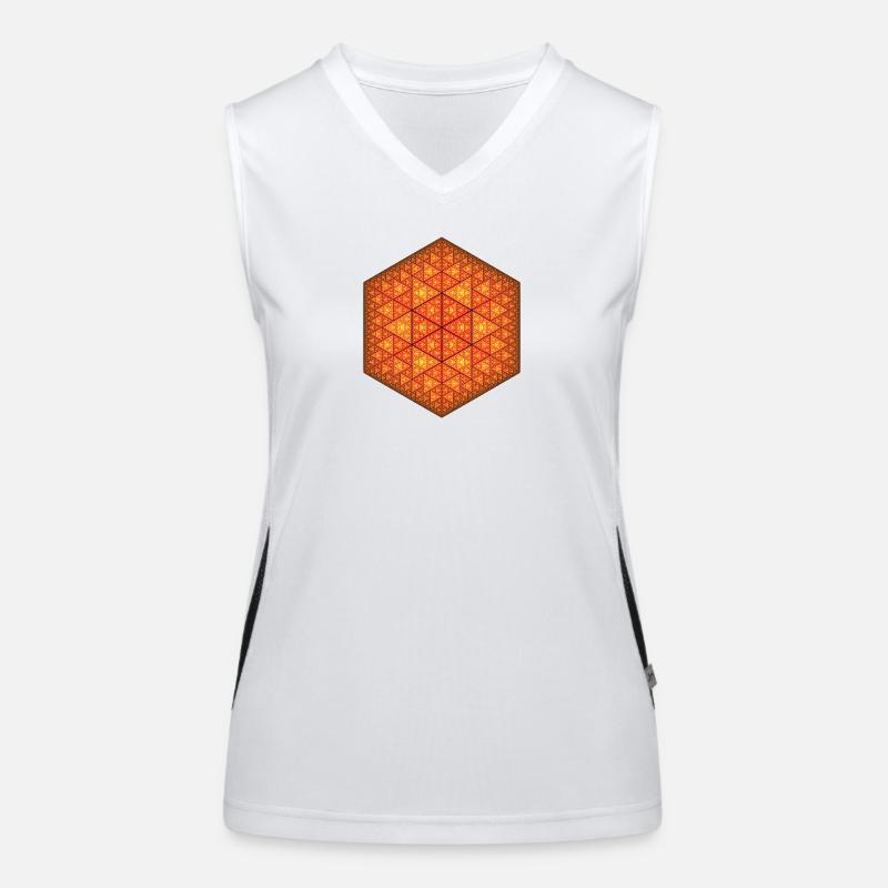 Sierpinski Débardeur respirant contrasté Femme