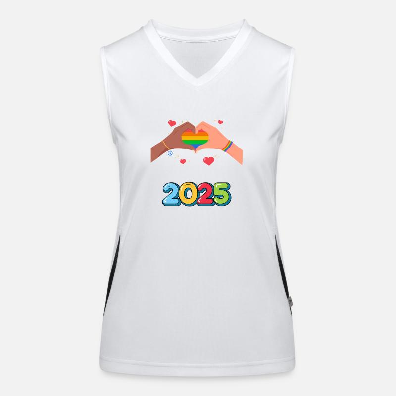 Pride Month Funktionelles Kontrast-Tank Top für Frauen