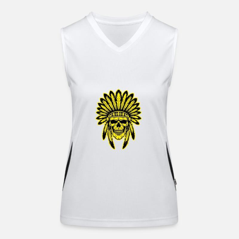 Apache DeadBeast Native American Women's Functional Contrast Tank Top