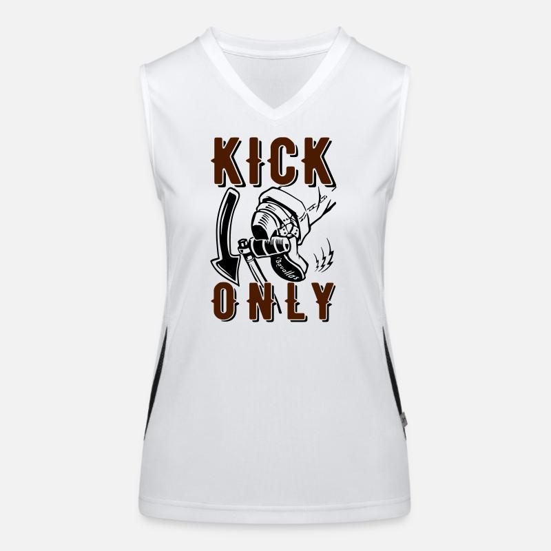 Kick only Funktionelles Kontrast-Tank Top für Frauen